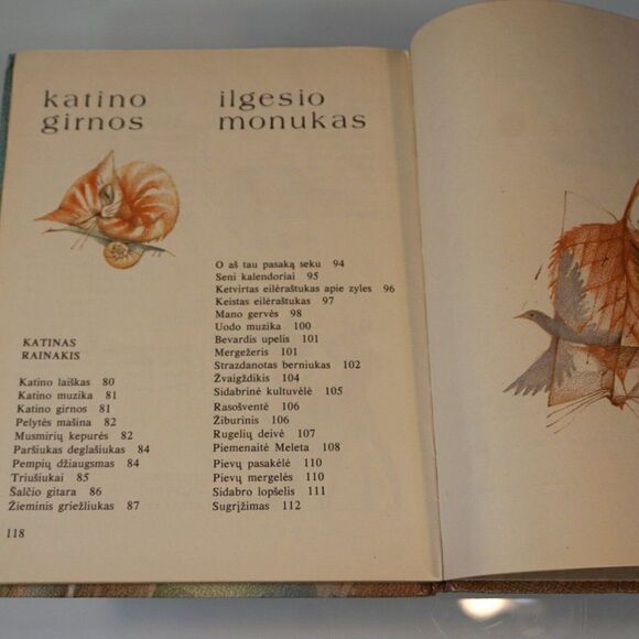 Lithuanian Language Book Gegutes šaltinis By Martynas Vainilaitis Vintage 1988 - Picture 11 of 11